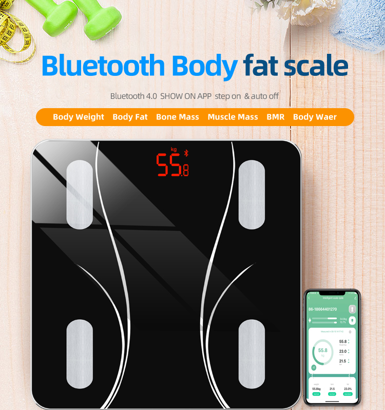 Body Fat Smart Bluetooth Scale