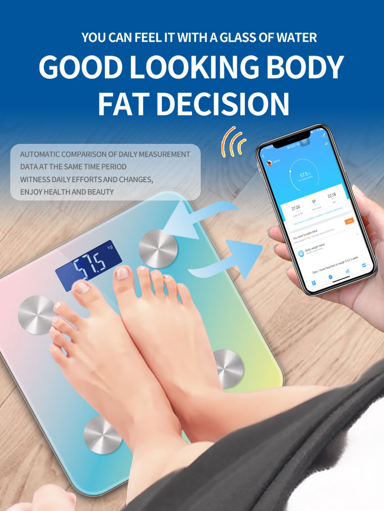 Body Composition Analyzer Measures Weight 