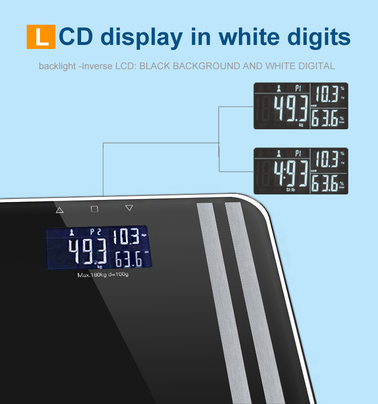 Wholesale Tempered Glass Bathroom Scale