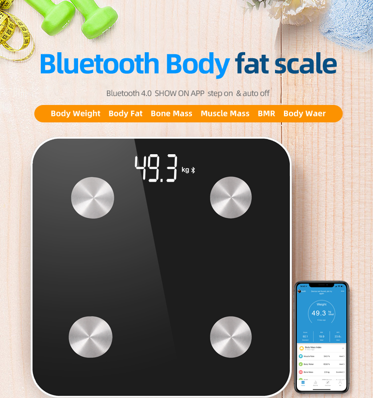 smart body fat scale 180kg 