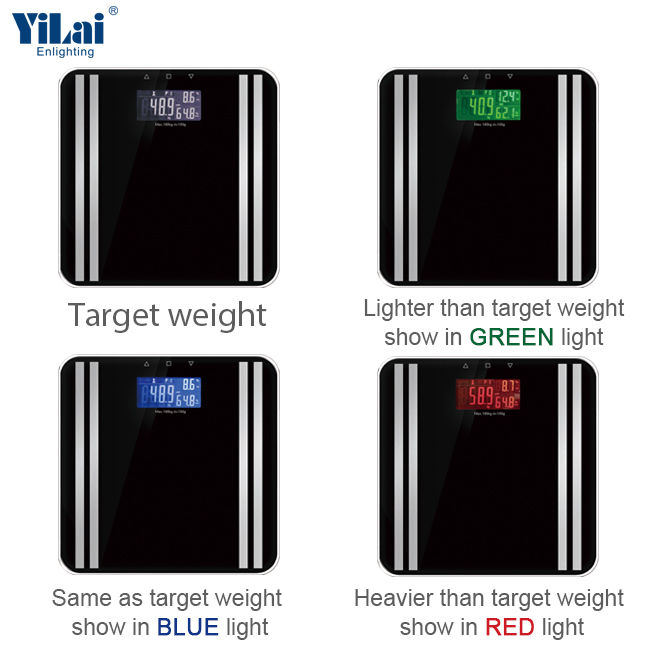 body scale for fat and muscle