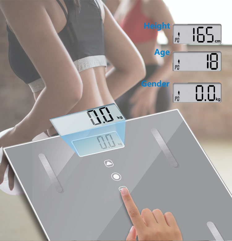 bathroom digital weight scale for body fat