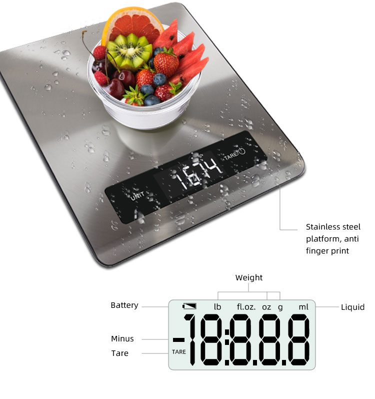 kitchen scale digital 5kg
